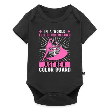 Color Guard Colorguard Farbwächter - Baby Premium short-sleeve bodysuit - black - Front