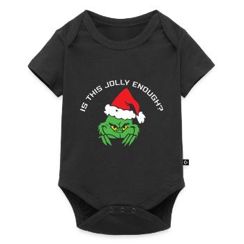 Is that funny enough? - Merry Christmas - Baby Premium short-sleeve bodysuit - black - Front