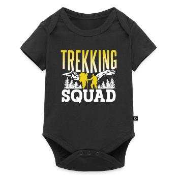 Trekking Team Randonneurs Randonneurs Randonnée - Body à manches courtes Premium Bébé - noir - Devant