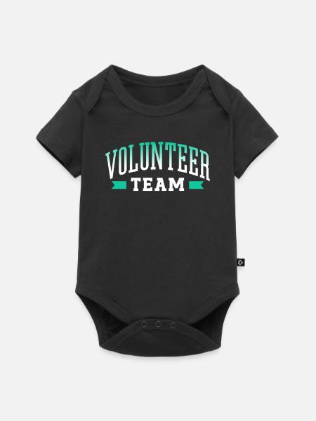 Freiwilligen Team Beruf Freiwilliger Freiwillig - Baby Premium Kurzarmbody - Schwarz