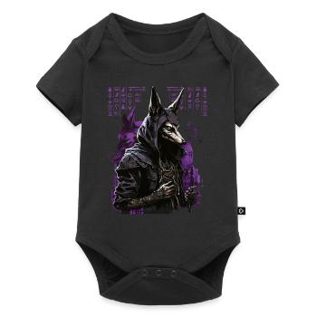 Egypt Anubi's God of the Dead Futuristic Gift - Baby Premium short-sleeve bodysuit - black - Front