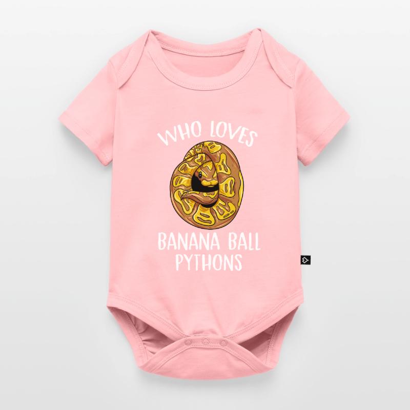 Qui aime la conception de python boule de banane Body à manches courtes Premium Bébé