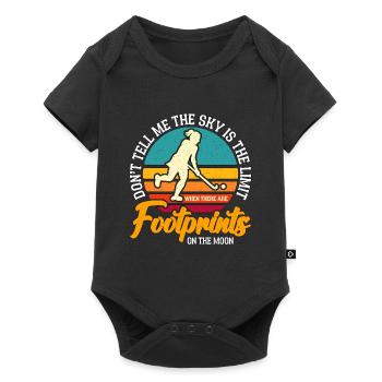 Field Hockey Don't Tell Me The Retro Floor Ball - Baby Premium short-sleeve bodysuit - black - Front