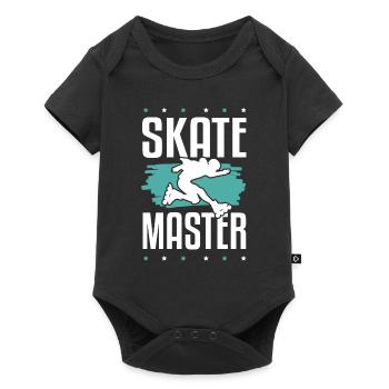 Skate Master - Baby Premium short-sleeve bodysuit - black - Front