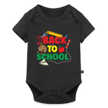 Back to School Teachers Back to School Back to School - Baby Premium short-sleeve bodysuit - black - Front