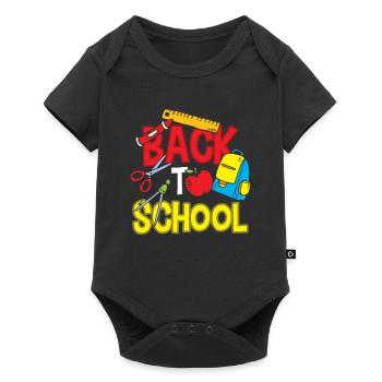 Back to School Back to School Teachers Back to School - Baby Premium short-sleeve bodysuit - black - Front