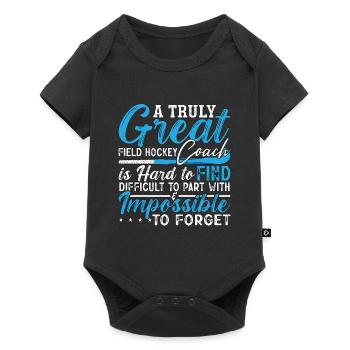 Field Hockey A Truly Great Field Hockey Goalkeeper - Baby Premium short-sleeve bodysuit - black - Front