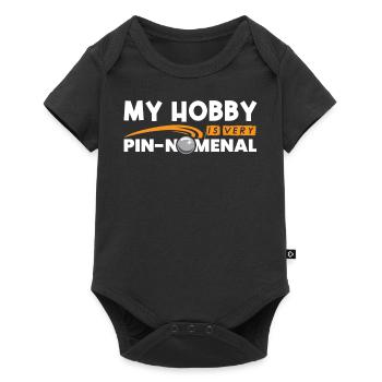 Pinball player - Baby Premium short-sleeve bodysuit - black - Front