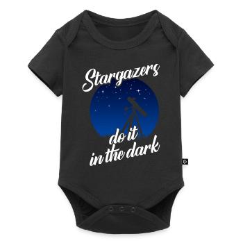 Gaz stellaire, Cosmologie, Astronomie - Jumelles - Body à manches courtes Premium Bébé - noir - Devant