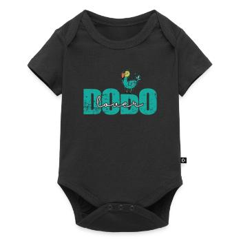 Dodo Lover Bird from Mauritius - Baby Premium short-sleeve bodysuit - black - Front