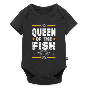 Fisher Queen - Baby Premium short-sleeve bodysuit - black - Front