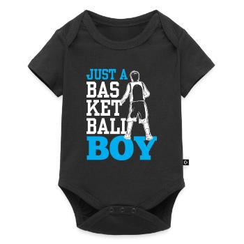 Only one basketball young basketball player team - Baby Premium short-sleeve bodysuit - black - Front