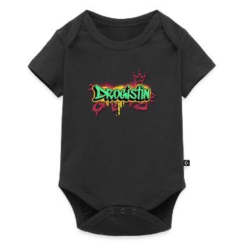 Apotheker Graffiti-Art Drogistin - Baby Premium Kurzarmbody - Schwarz - Vorne