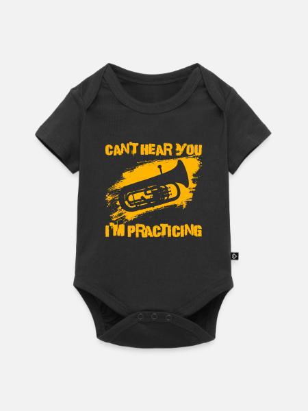 Euphoniumist Design Für Euphonium - Baby Premium short-sleeve bodysuit - black