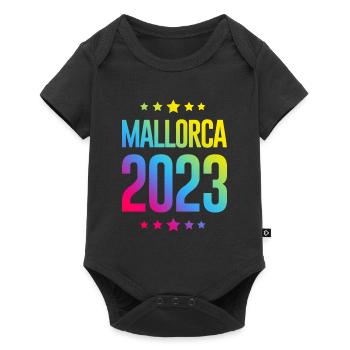 Majorque 2023 - Body à manches courtes Premium Bébé - noir - Devant