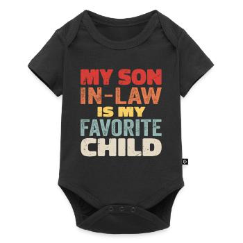 My Son In Law Is My Favorite Child - Baby Premium short-sleeve bodysuit - black - Front