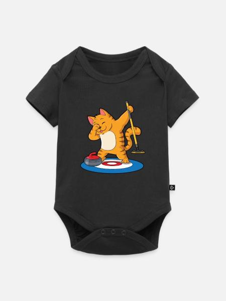 Locken - Baby Premium Kurzarmbody - Schwarz