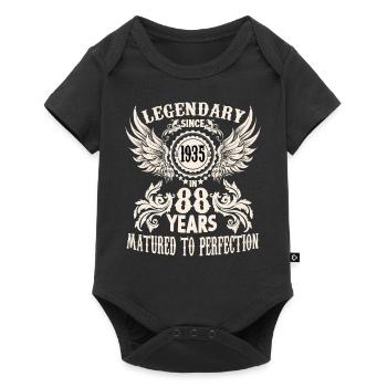 A legend turns 88 Birthday shirt for special day - Baby Premium short-sleeve bodysuit - black - Front