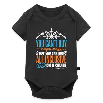 Funny Cruise Ship Cruising Boat Lover - Baby Premium short-sleeve bodysuit - black - Front