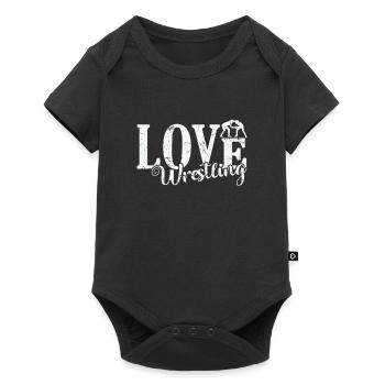Love Wrestling Show Fight Acting - Baby Premium short-sleeve bodysuit - black - Front