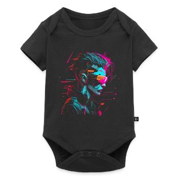 punk - Baby Premium short-sleeve bodysuit - black - Front