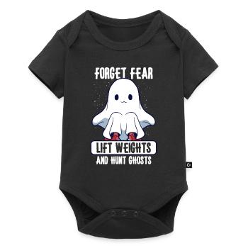 Bodybuilding Powerlifting Weightlifting Fitness - Baby Premium short-sleeve bodysuit - black - Front