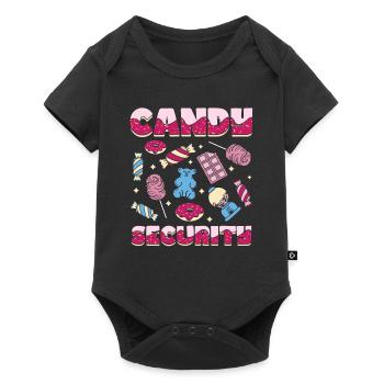 Candy Security - Baby Premium short-sleeve bodysuit - black - Front