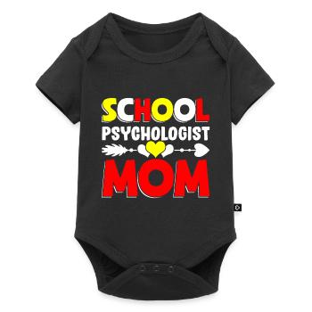 School Psychologist Mama Psychology Teacher Students - Baby Premium short-sleeve bodysuit - black - Front