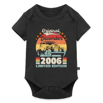 December 2006 Birthday present December 2006 - Baby Premium short-sleeve bodysuit - black - Front