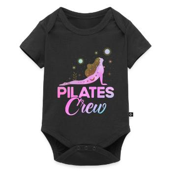 Cadeau Pilates Pilates Crew - Body à manches courtes Premium Bébé - noir - Devant