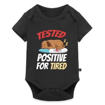 Sleeping Sweet Gift - Baby Premium short-sleeve bodysuit - black - Front