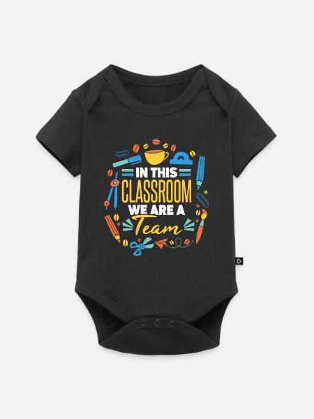 Klassenlehrer - Baby Premium Kurzarmbody - Schwarz