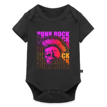 Punk Rock Pogo Anarchy Punks Punk Rocker Punk - Baby Premium short-sleeve bodysuit - black - Front