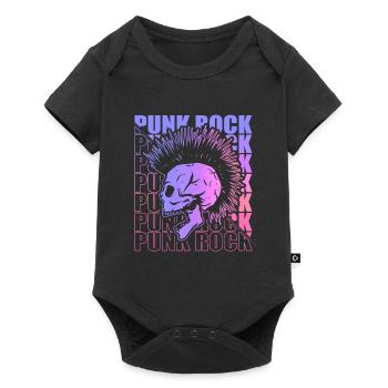 Punk Rock Pogo Anarchy Punks Punk Rocker Punk - Baby Premium short-sleeve bodysuit - black - Front