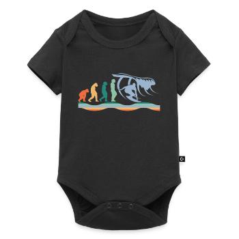 Surfer Sport Vintage Surfer Planche de surf - Body à manches courtes Premium Bébé - noir - Devant