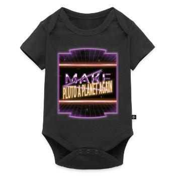 quote funny birthday present space ship astronomy - Baby Premium short-sleeve bodysuit - black - Front