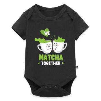 We Matcha Together Love Japan - Baby Premium short-sleeve bodysuit - black - Front