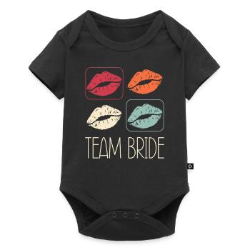 Team Bride Bachelorette Party Bride - Baby Premium short-sleeve bodysuit - black - Front