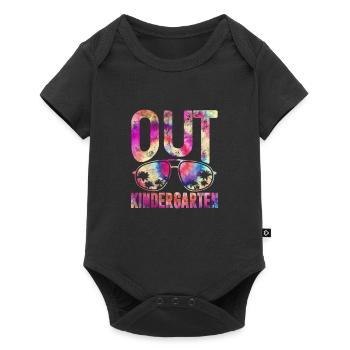 École maternelle - Body à manches courtes Premium Bébé - noir - Devant