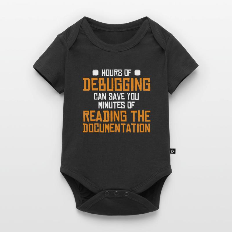 Hours Of Debugging Software Engineer Developer Baby Premium short-sleeve bodysuit