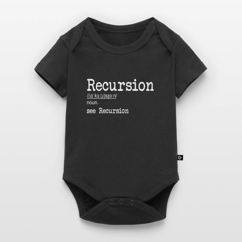 Récursion Définition Développeur Codeur Programmeur Body à manches courtes Premium Bébé