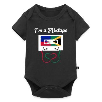 Haiti Haitian Jamaica Combination I Gift - Baby Premium short-sleeve bodysuit - black - Front