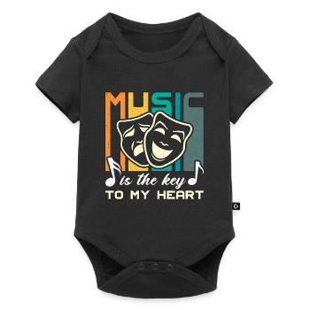 Musical Theatre Music Is The Key To Broadway Drama - Baby Premium short-sleeve bodysuit - black - Front