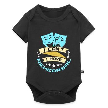 Musical Theatre I Can't I Have Rehearsal Broadway - Baby Premium short-sleeve bodysuit - black - Front