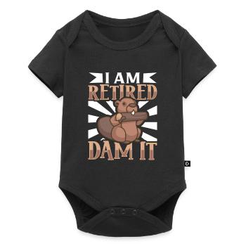 Beaver Fan Beaver Lover Funny Beaver Gift - Baby Premium short-sleeve bodysuit - black - Front