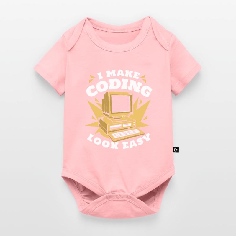 Je rends le codage facile Developer Coder Body à manches courtes Premium Bébé