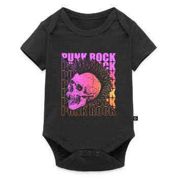 Punk Rock Pogo Anarchy Punks Punk Rocker Punk - Baby Premium short-sleeve bodysuit - black - Front