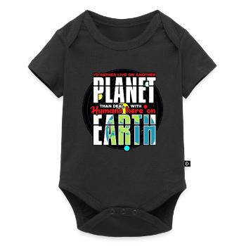 I'd Rather Live On Another Planet - Baby Premium short-sleeve bodysuit - black - Front
