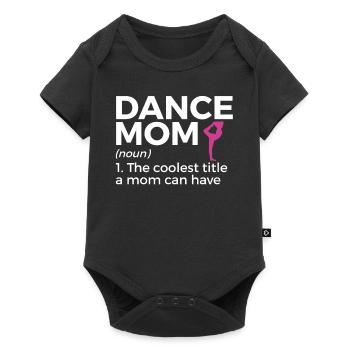 Dancing for dancers - Baby Premium short-sleeve bodysuit - black - Front