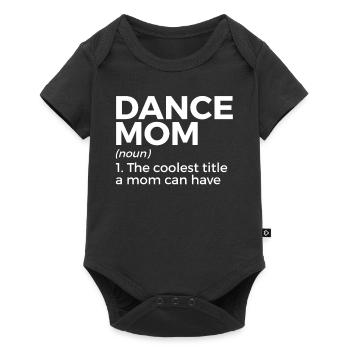 Dancing for dancers - Baby Premium short-sleeve bodysuit - black - Front